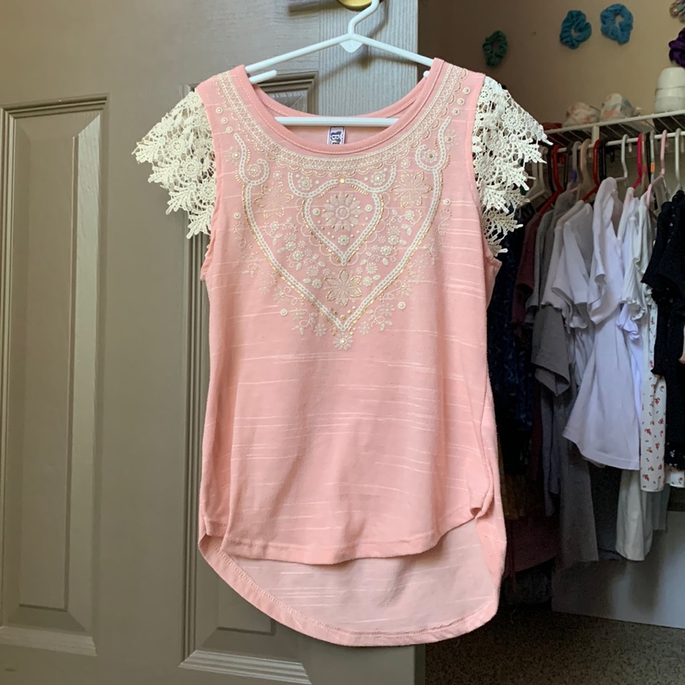 Beauties Preppy Frilled Top